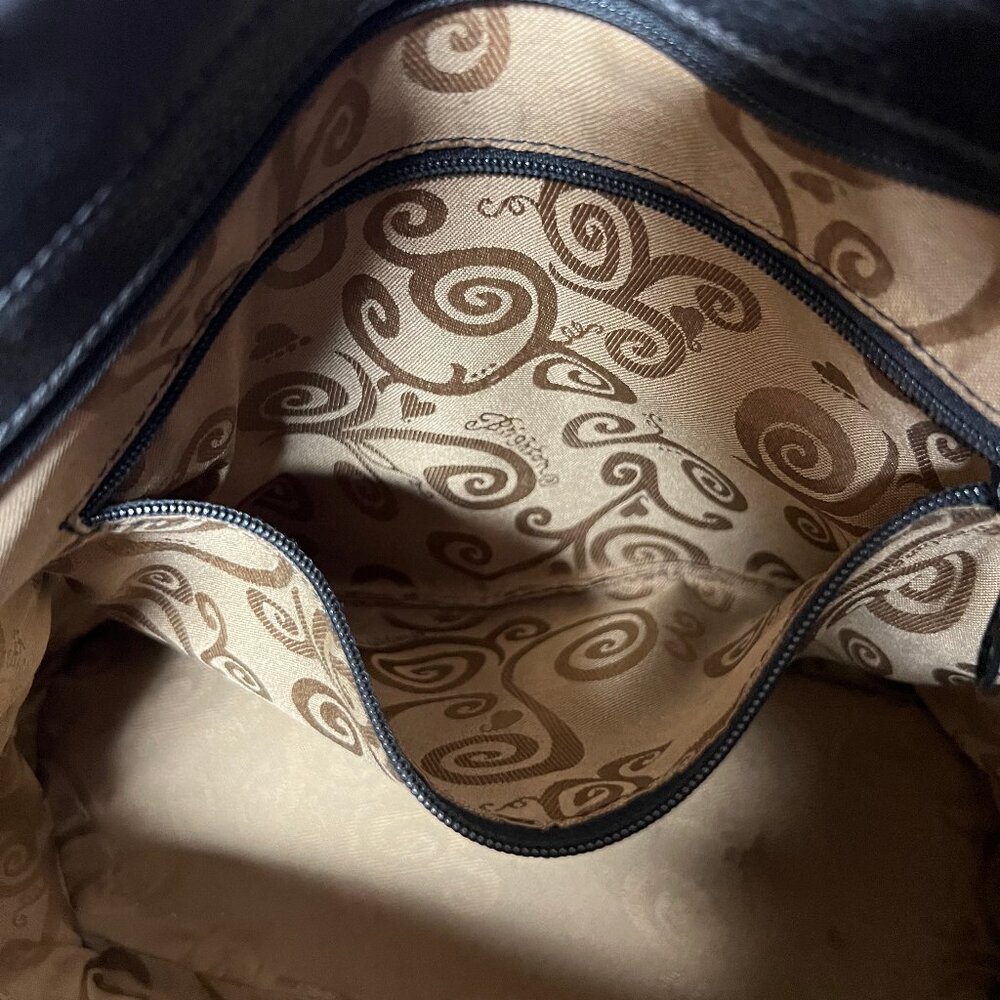 Brighton Black Patchwork Shoulder Bag - image 6